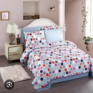 Pearl Bay 1800 Luxury Microfiber 6 Piece Bed Sheet Set Queen Sz 1 Fitted Flat